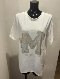 【定番商品】白　ゆったり　夏服　XL　ロゴ　半袖