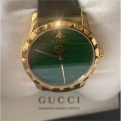 GUCCI腕時計ルマルシェグリーン