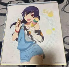 一番くじ　物語シリーズ　F賞　神原駿河　色紙