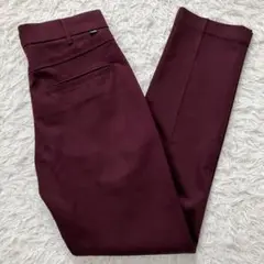 《極美品》リーバイスlevisスタプレストレッチパンツボルドーワインレッド