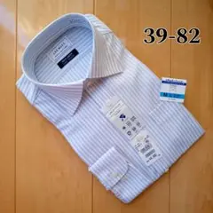 LES MUES グレーストライプシャツ 【M】