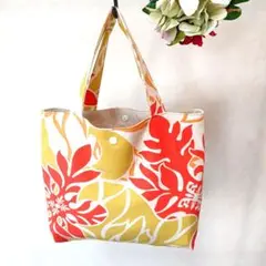 ハワイアン トートバッグ ハンドメイド フラダンス