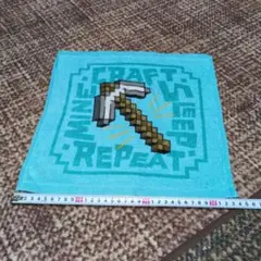 Minecraft タオル CRAFT, MINE, REPEAT