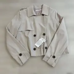 新品アーバンリサーチベージュ ショート丈トレンチコート