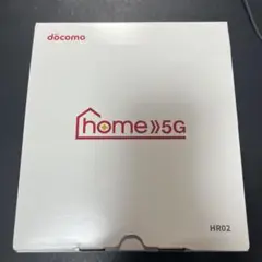 docomo HR02 5Gルーター 黒