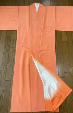 ちりめん綺麗なオレンジ色未使用