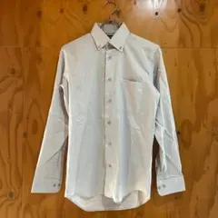 PERSONS FOR MEN　Yシャツ ボタンダウン長袖シャツ グレー
