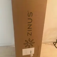 ZINUS Joseph スチールベッドフレーム 15cm ブラック　セミダブル