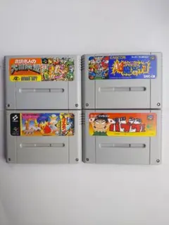 スーパーファミコン SFC 『 アクションゲーム 』4本まとめ売り