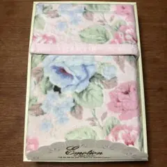 花柄 毛布140×200