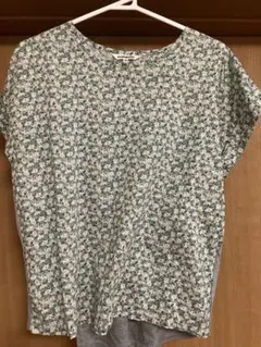 フラワープリント 半袖Tシャツ　リバティ