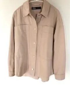 ZARA ジャケット アウター オーバーサイズ ピンク