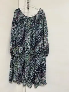 花柄チュニック
