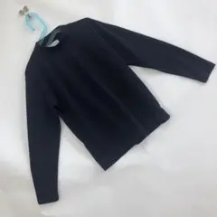 ADAM ET ROPÉ トップス 黒 長袖 ハイネック シンプル Mサイズ