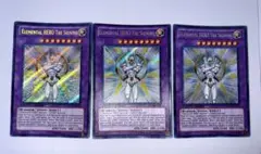 E・HERO The シャイニング　1st PRC 英語　シークレット　遊戯王
