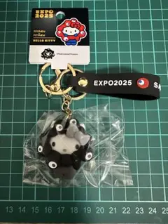 黒ミャクミャク　 キティ　関西万博　EXPO 近鉄
