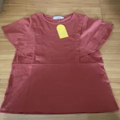 ジャンセン　テラコッタ フレアスリーブ TシャツM