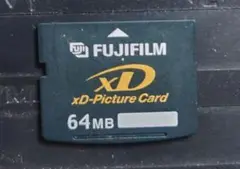 XDピクチャーカード 64 MB 中古 フジフィルム Picturecard