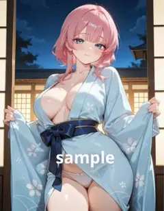 ※A4対応 AIイラスト 美女 L版サイズ 1点物 E50