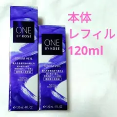 ONE BY KOSE 薬用保湿美容液 120ml(本体+レフィル)