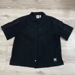 adidas 開襟シャツ　レディース