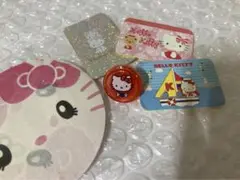 サンリオ　キティちゃん　ピン　ミニシール　コンフェ