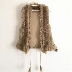 定価3万円 ウールニット ファージレ スパンコール FREESIZE