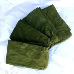■希少■ノルウェー軍 軍幕 テントシート4枚■ブッシュクラフト パップテント04
