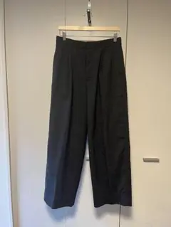 【美品】WIRROW WOOL TROPICAL WIDE SLACKS 2