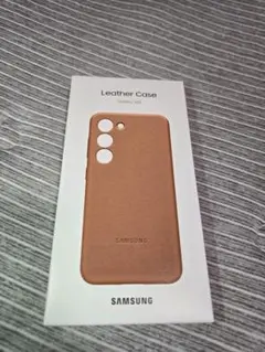 Samsung Galaxy S23 レザーケース キャメル 未開封