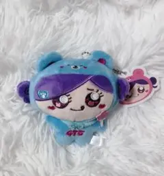 しなクマ マスコットぬいぐるみ しなこちゃん 475 ブルー