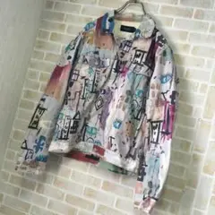 【即完売】Paul Smith JEANS 総柄 ペイント 最強映え 菅田将暉