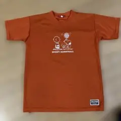 バスケ Tシャツ ＸSサイズ スヌーピー BALLERS オレンジ
