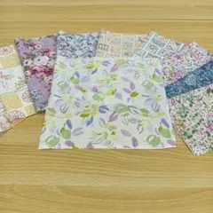 ★A668★ カットクロス/プリント生地/国産/25cm×25cm/10点