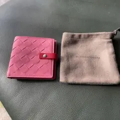 BOTTEGAVENETA ボッテガヴェネタ 短財布 ピンク 新品未使用