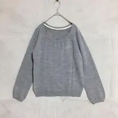 【アースミュージックアンドエコロジー】ニットトップス (M) シンプル無地