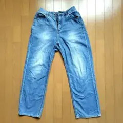 ウエストゴム ライトブルーデニムパンツ M　クロッシープレミアム
