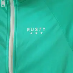 RUSTY ラッシュガード　ターコイズ