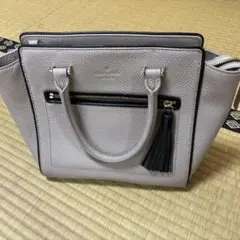 ケイトスペード　ハンドバック　ピンク　ベージュ