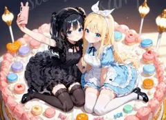 b501 美少女 かわいい イラスト 下着 コスプレ セクシー A4ポスター