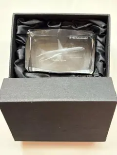 飛行機　ボーイング　Kawasaki Boeing 787-10 クリスタル置物
