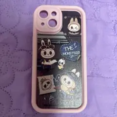 ラブブiPhone15用キャラクターソフトケース