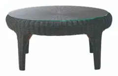 新品☆リゾート風リビングテーブル (座卓) RA-813 ブラック