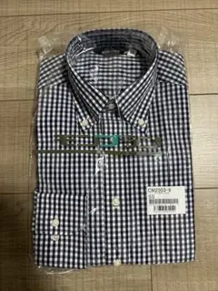 【新品未開封】ギンガムチェック柄 ボタンダウンシャツ SSサイズ　男女兼用