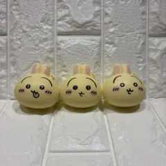 訳あり★ちいかわ おかおのスクイーズ　うさぎ　３点セット