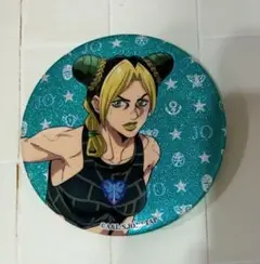ジョジョの奇妙な冒険 JOJO WORLD 3 グリッター缶バッジ 空条徐倫