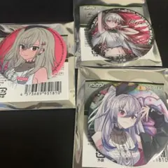 響咲リオナ　FLOW GLOW 缶バッジ3点セット