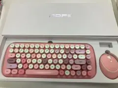 【MOFii　キーボード＆マウスセット】CANDY　オシャレ　可愛い