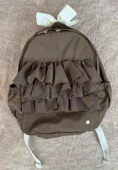 petit main プティマイン＊リュックフリル×リボン＊幼児 キッズ
