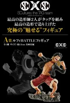 一番くじ ワンピース メモリアルログ A賞 ルフィ BATTLEフィギュア (プライズ) 中古】(本体B/箱B)一番くじ ワンピース メモリアルログ A賞